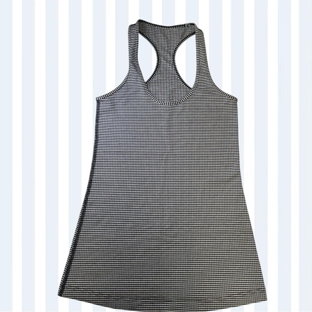 Lululemon Black and White Tank Sz. 6